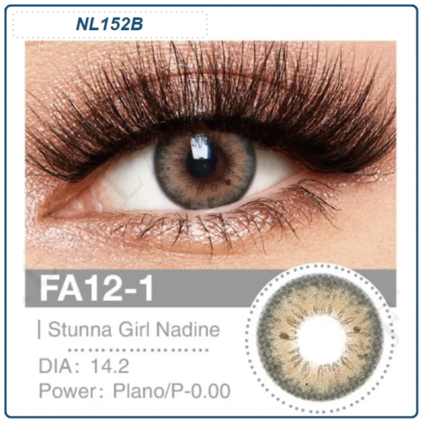Lentilla FreshLady Stunna Girl Nadine (NL152B) - Image 2
