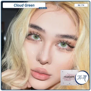 Lentilla FreshLady Cloud Green (NL174)