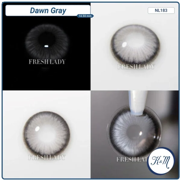 Lens FreshLady Dawn Gray (NL183) - Image 2
