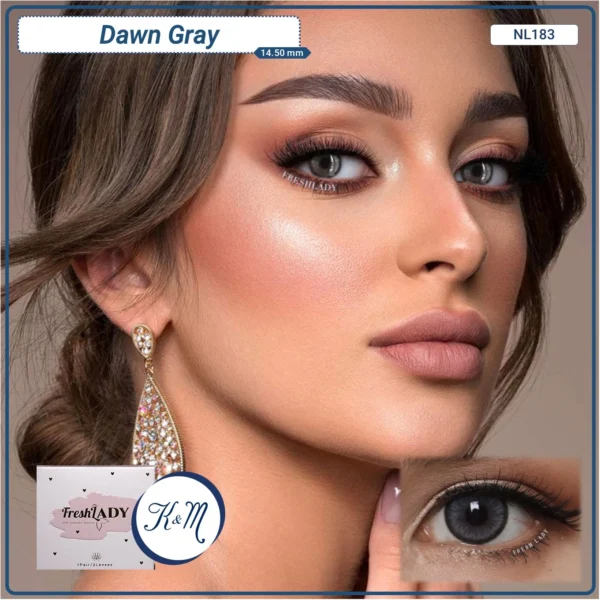 Lens FreshLady Dawn Gray (NL183)