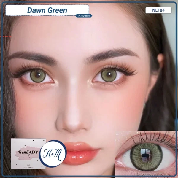 Lens FreshLady Dawn Green (NL184)
