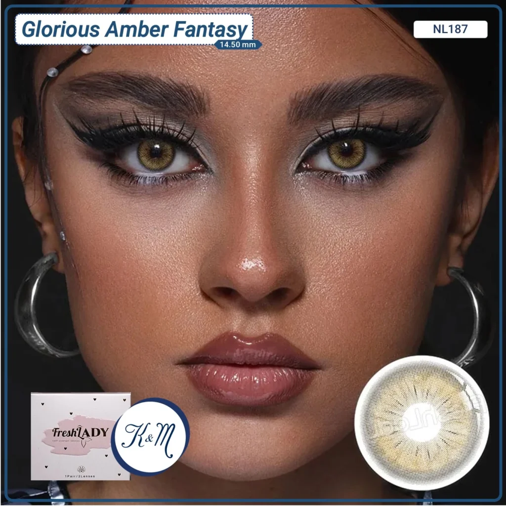 Lens FreshLady Glorious Amber Fantasy (NL187)