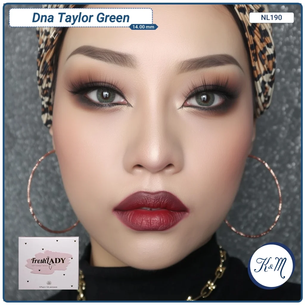 Lens FreshLady DNA Taylor Green Gray (NL190)