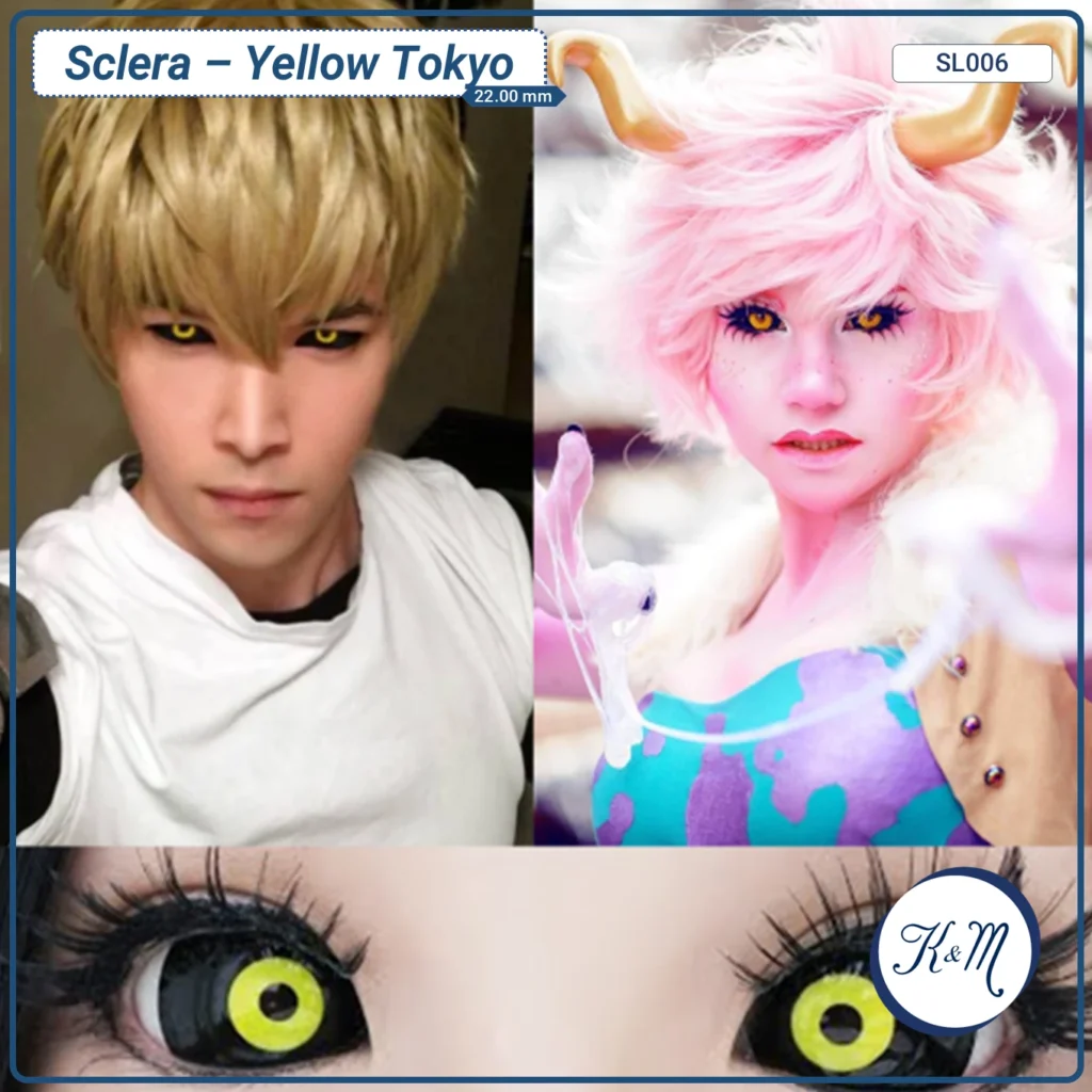 Lente Sclera Tokyo Yellow (SL006)