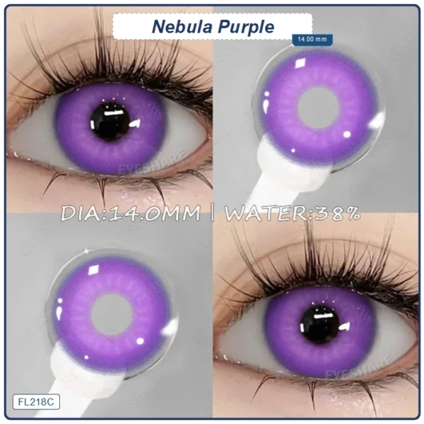 Lente Nebula Purple (FL218C)
