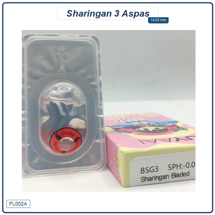 Lente Sharingan 3 Aspas (FL002A) - Image 2