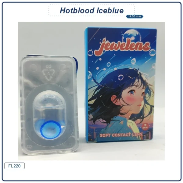 Pupilente Hotblood Iceblue (FL220) - Image 2
