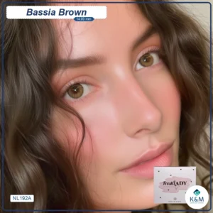 Lentilla FreshLady Bassia Brown (NL192A)