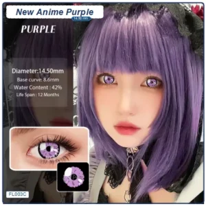 Lente New Anime Purple (FL003C)