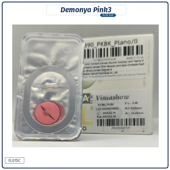 Lente Demonya Pink3 (FL015C) - Image 2