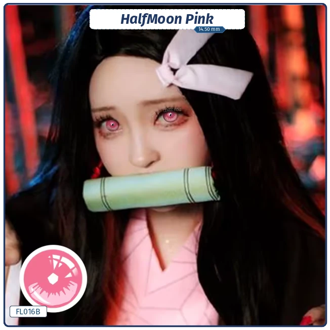 Lente HalfMoon Pink (FL016B)