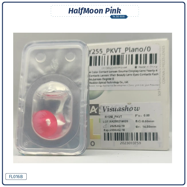 Lente HalfMoon Pink (FL016B) - Image 2
