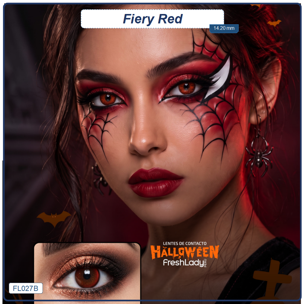 Lente Fiery Red (FL027B) - Image 3