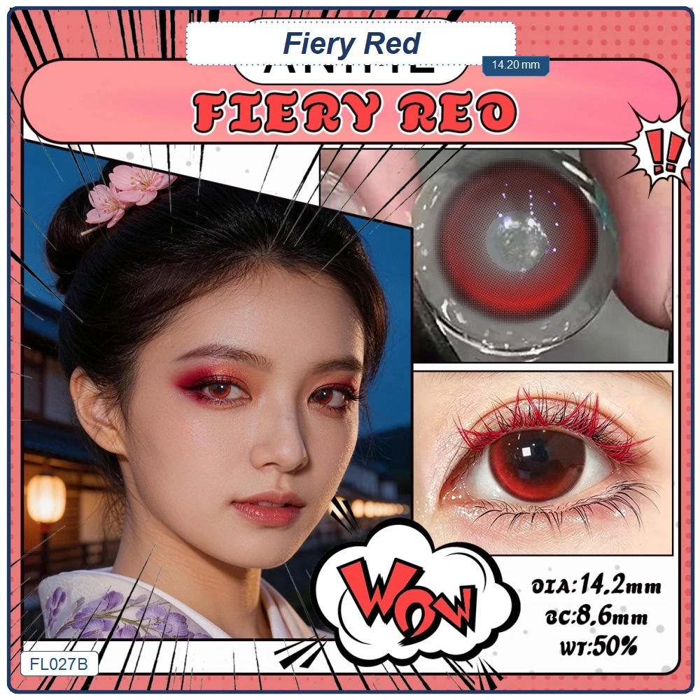 Lente Fiery Red (FL027B) - Image 2