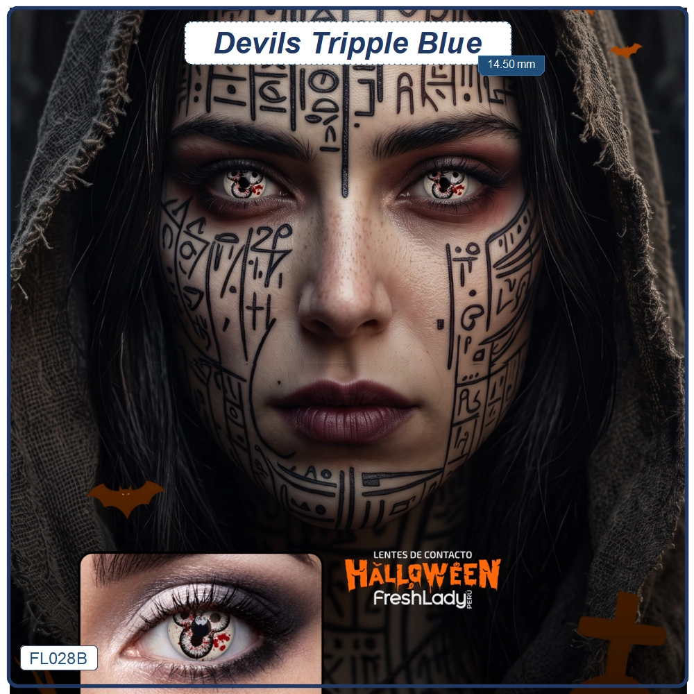 Lente Devils Tripple Blue (FL028B) - Image 2