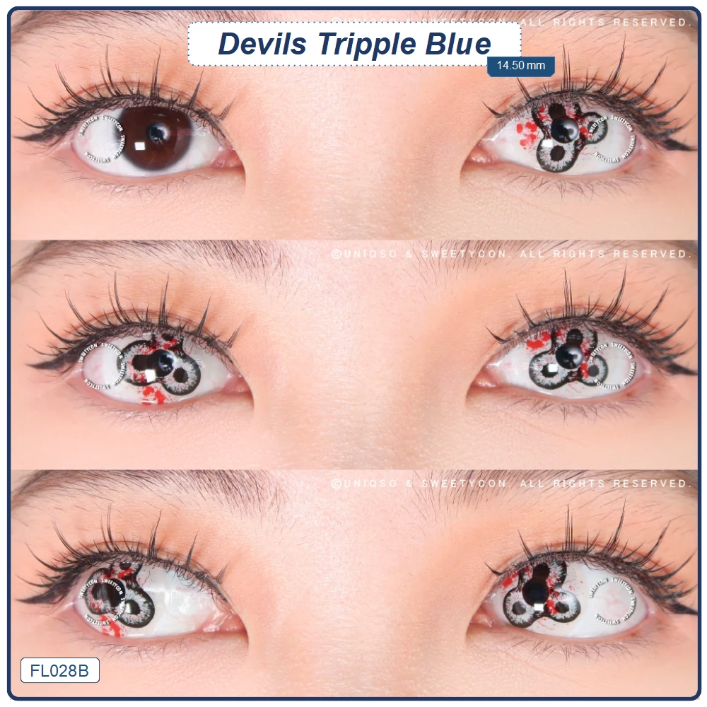 Lente Devils Tripple Blue (FL028B) - Image 3