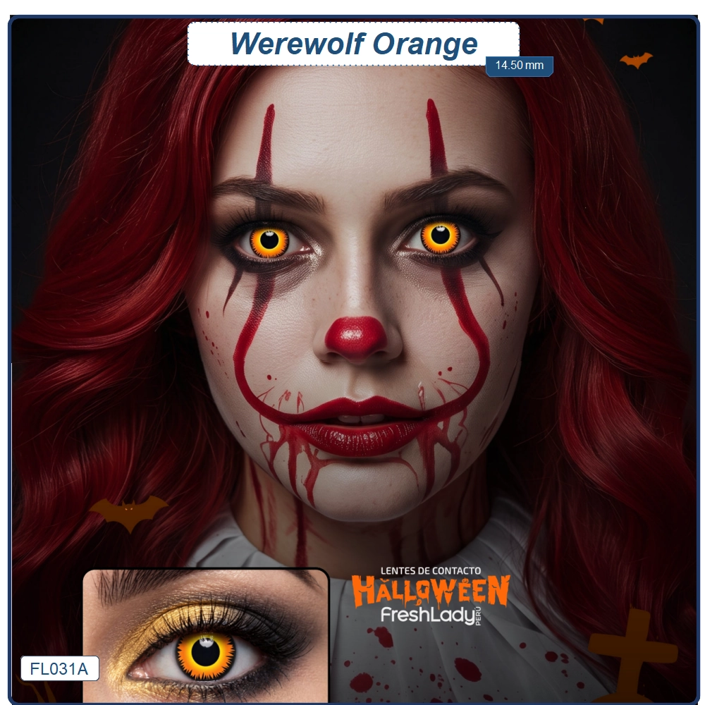 Lens Werewolf Orange (FL031A)