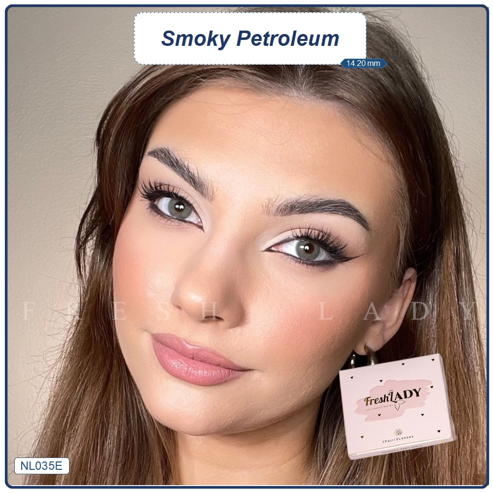 Lens FreshLady Smoky Petroleum (NL035E)