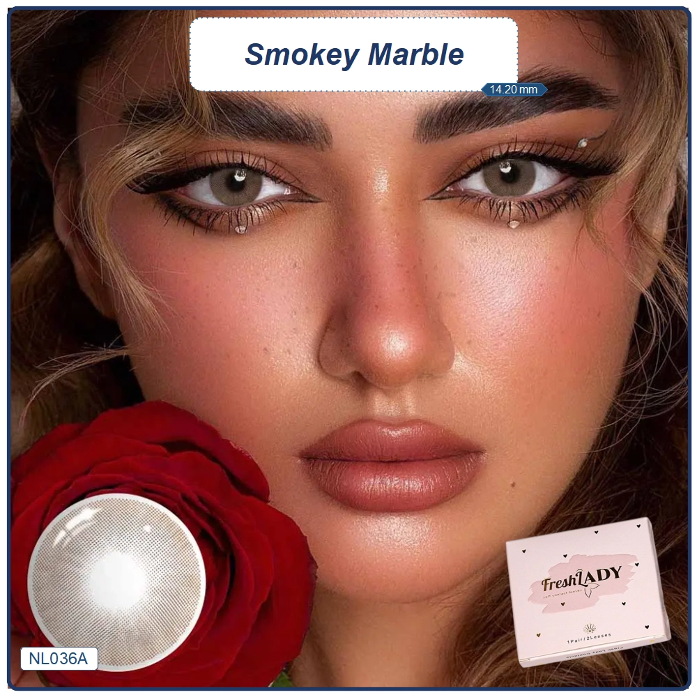 Lens FreshLady Smokey Marble (NL036A)