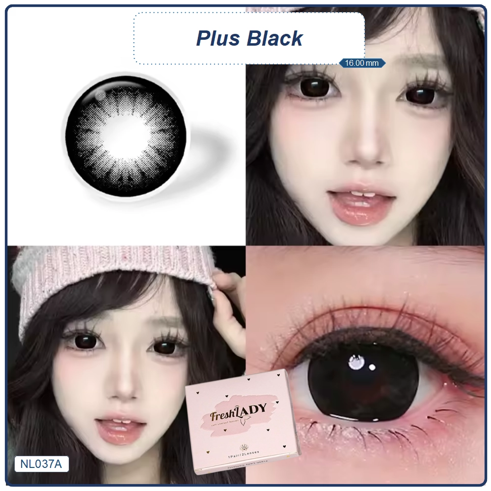 Lens FreshLady Plus Black (NL037A)