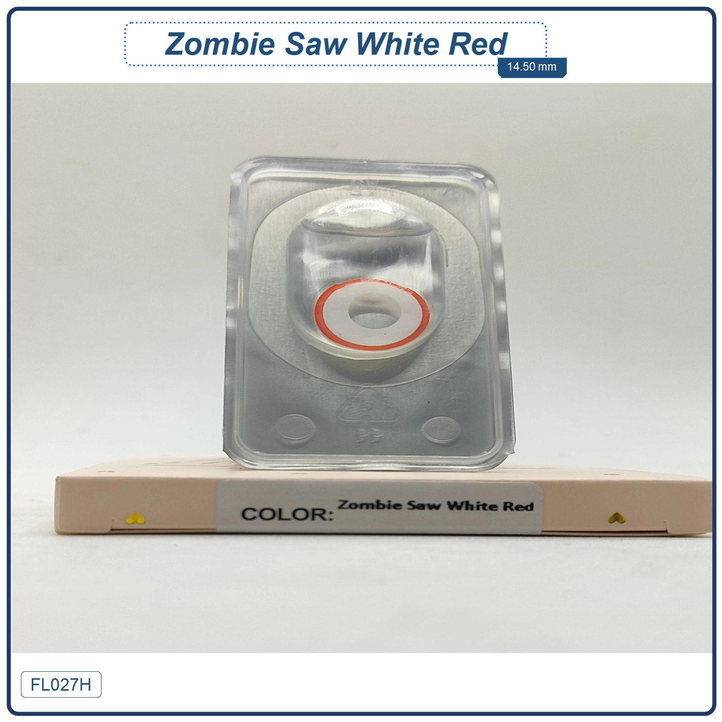 Lente Zombie Saw White Red (FL027H) - Image 2