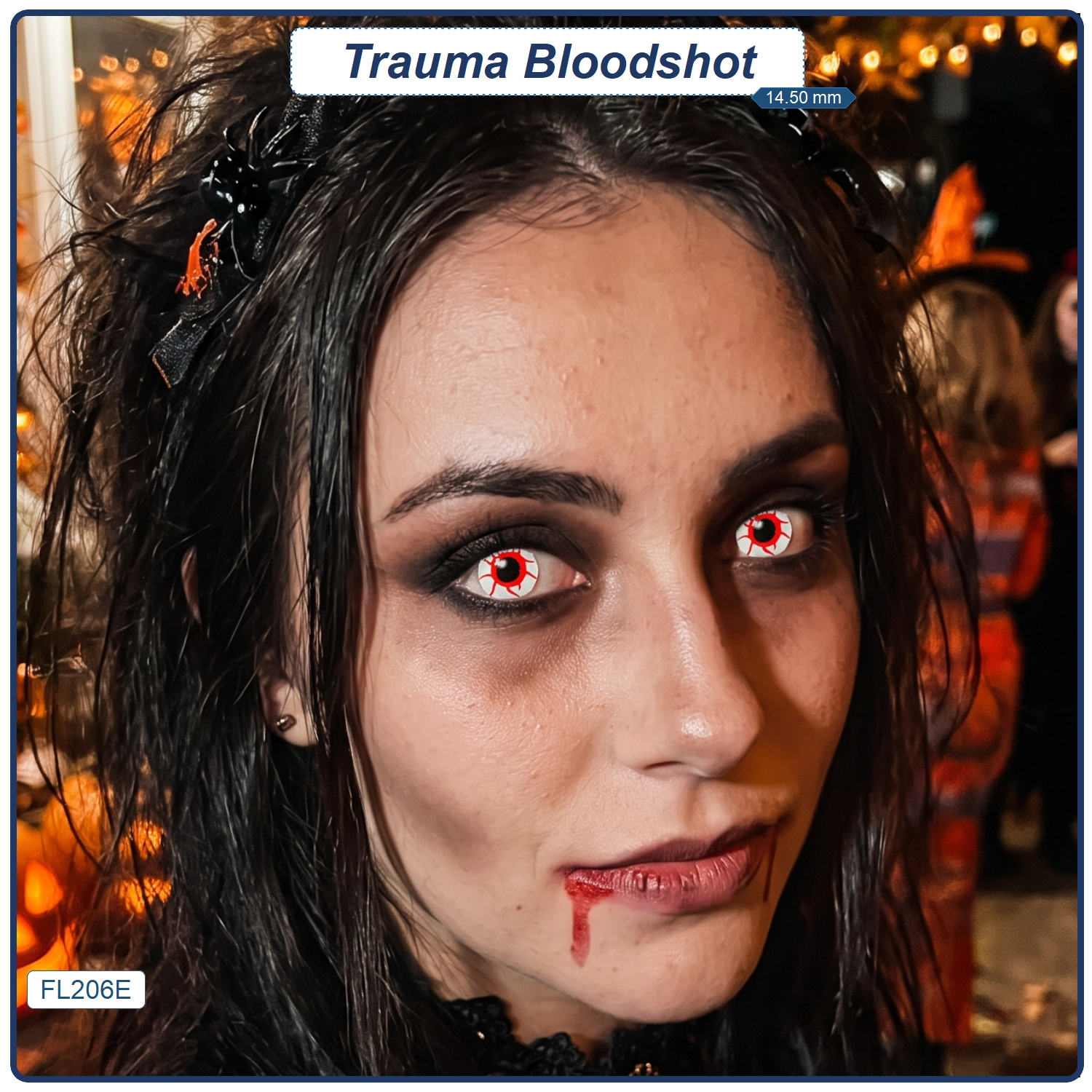 Lente Trauma Bloodshot (FL206E)