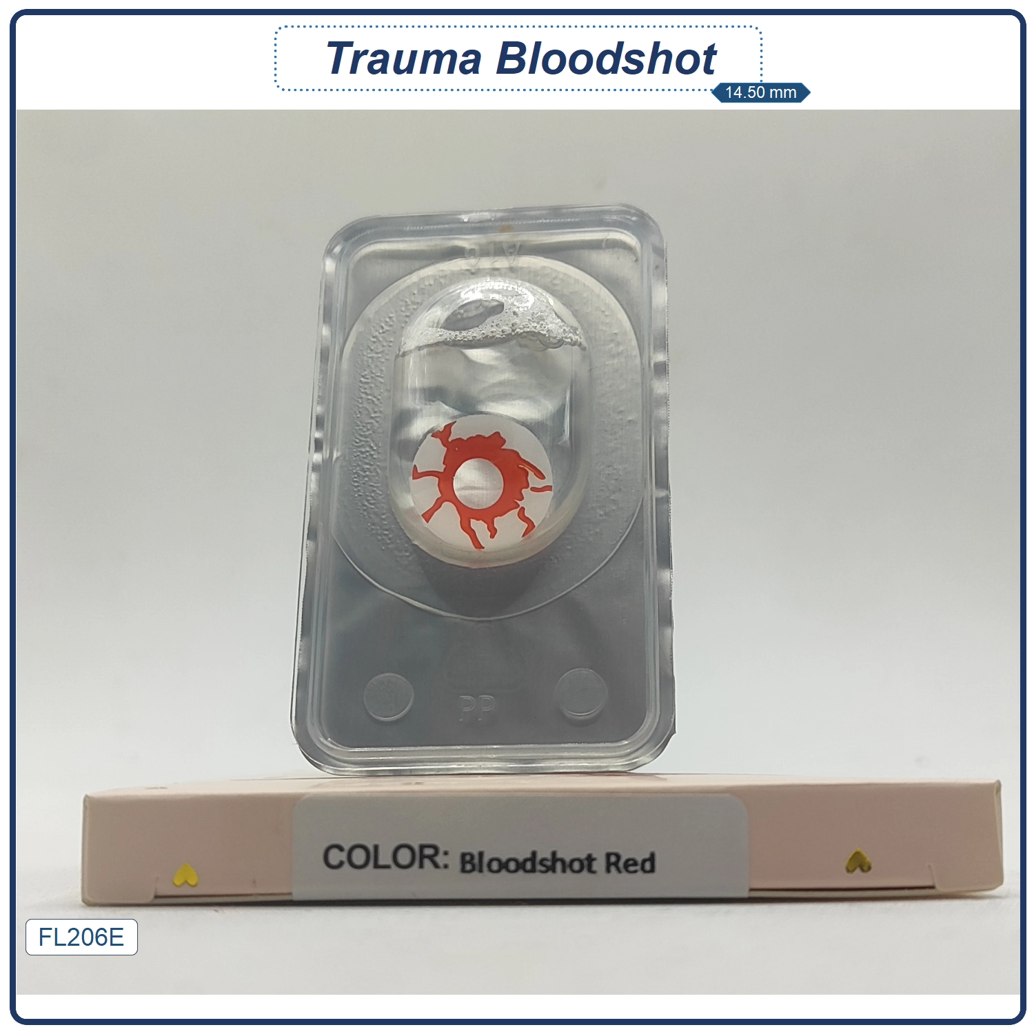 Lente Trauma Bloodshot (FL206E) - Image 2